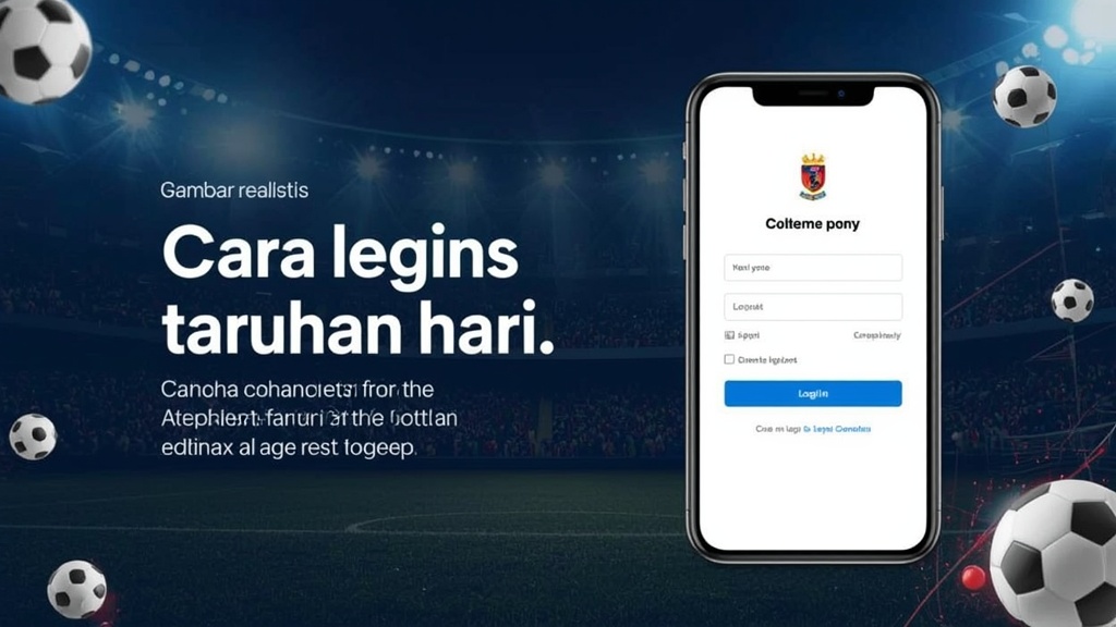 login aplikasi taruhan bola aman