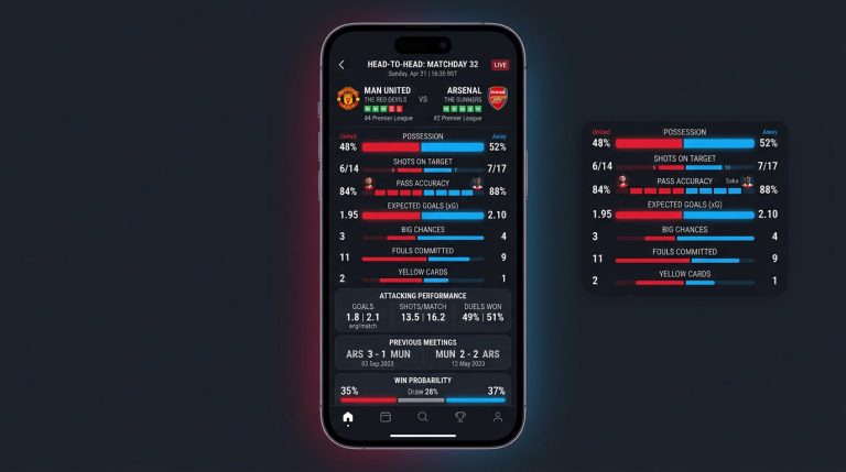 statistik h2h taruhan bola