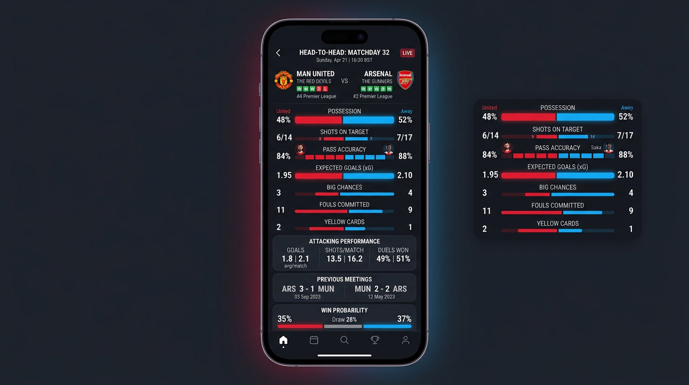 statistik h2h taruhan bola